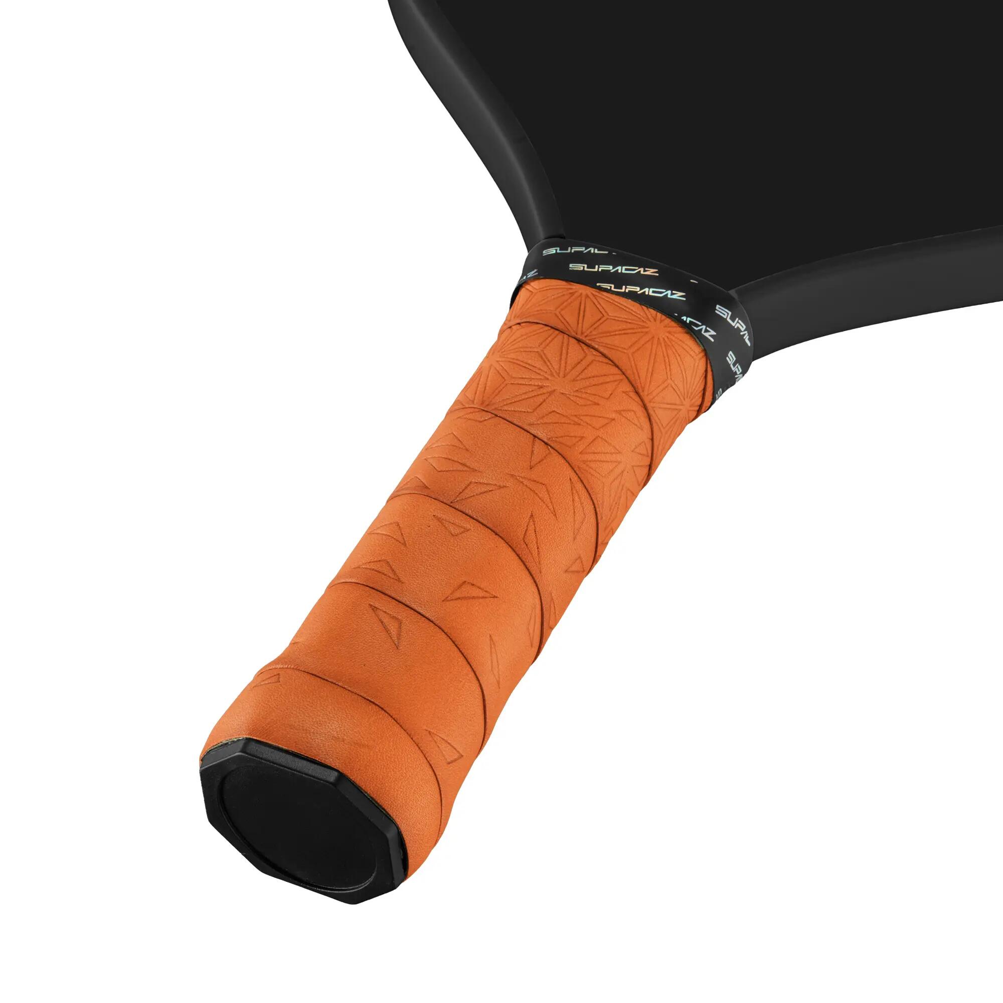 Supacaz Pure Leather Tan Grip de substituição para pickleball- 2/5
