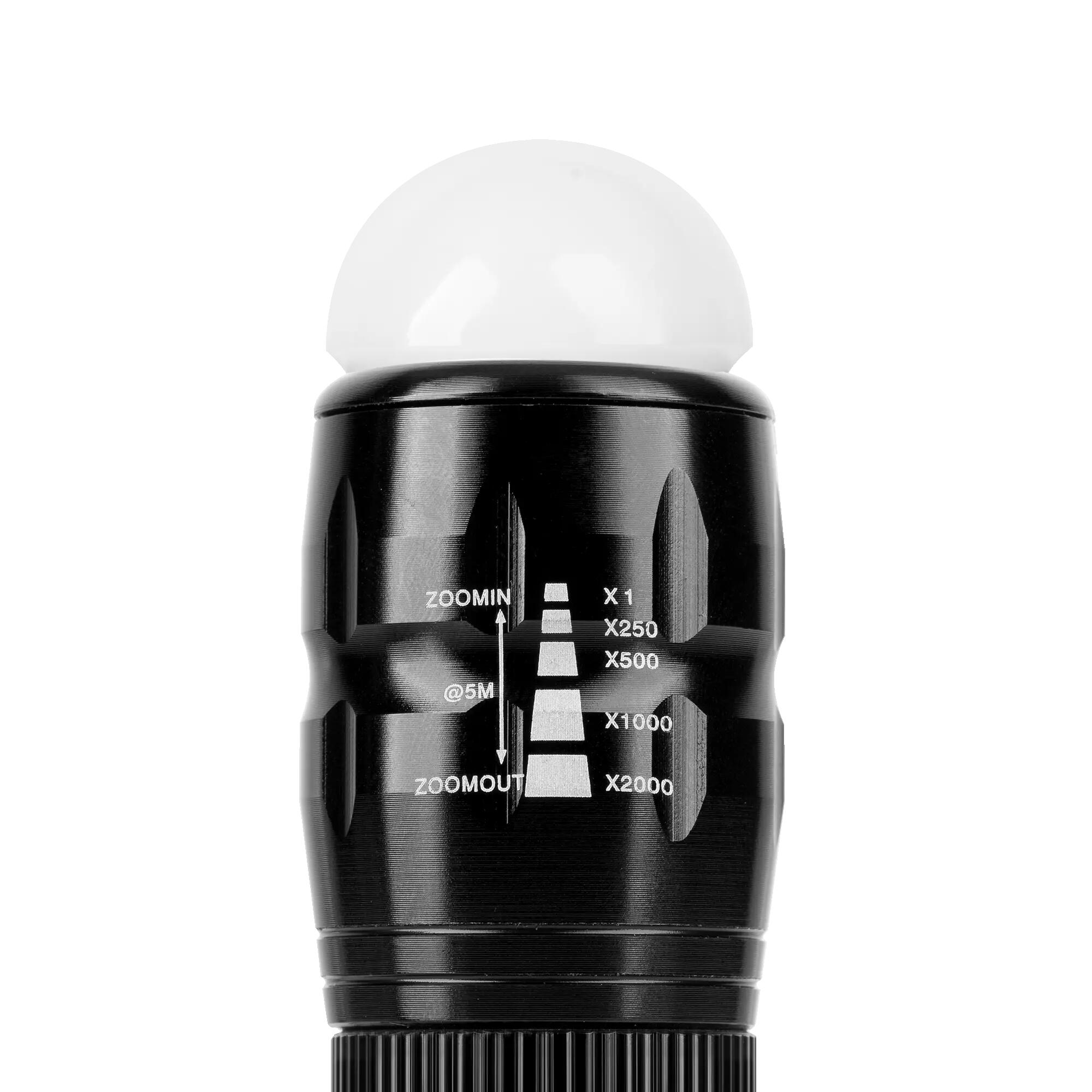 Latarka ręczna 5W Rebel 5W 400 lm Zoom aluminiowa IP20 4 x 1,5 V AAA 3/5