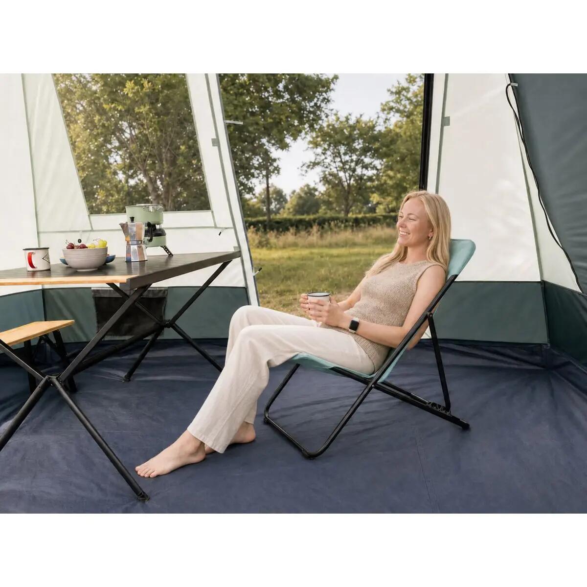 Chaise de camping Solmo - Pliable - Dossier réglable - Max 120 kg 3/15