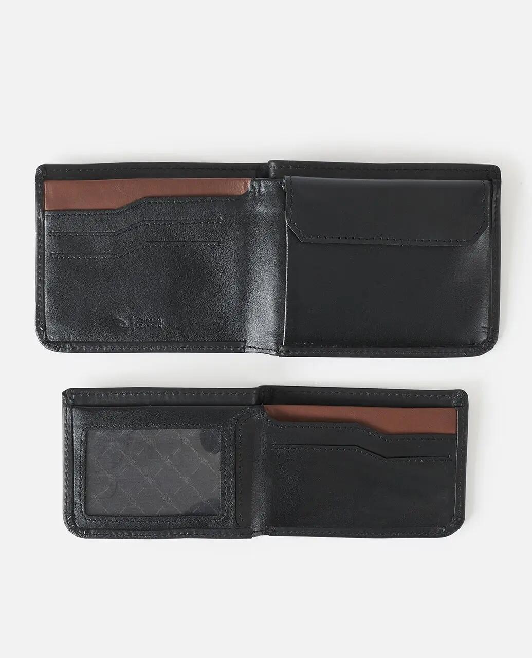 Portefeuille Homme 2 en 1 Heritage Diamond - Black 4/5