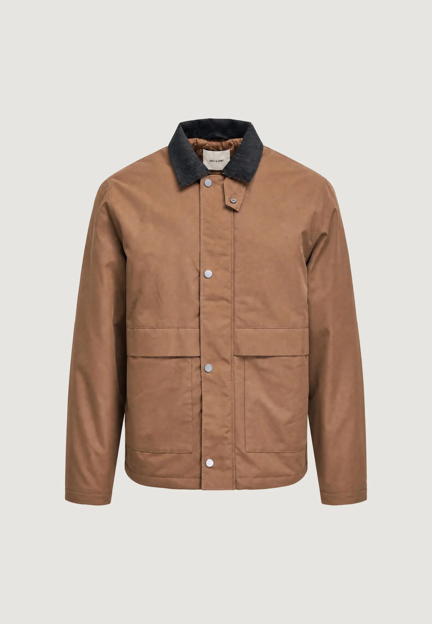 Giubbotti Uomo Onskosmo Padded Jacket Otw Vd Marrone 2/5