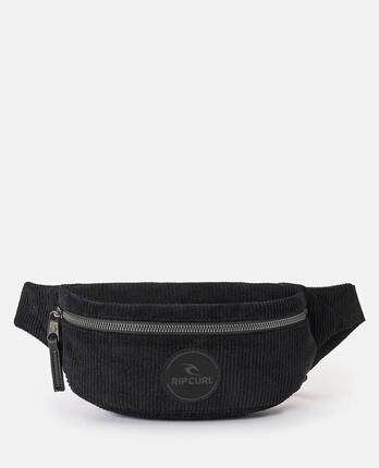 Sac banane Femme Velours - Chameau
