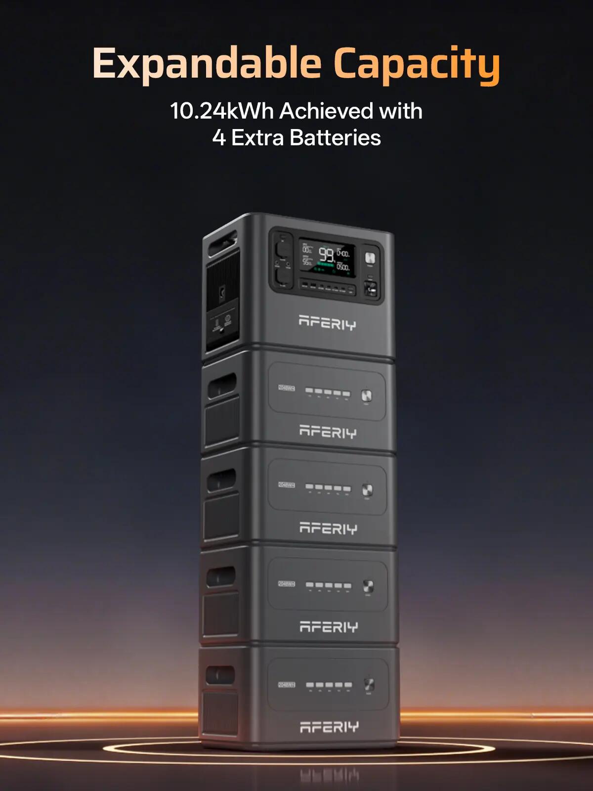 Station électrique portable P280 -2800W - 2048Wh - Recharge 1,5h (MPPT 1200W) 10/15