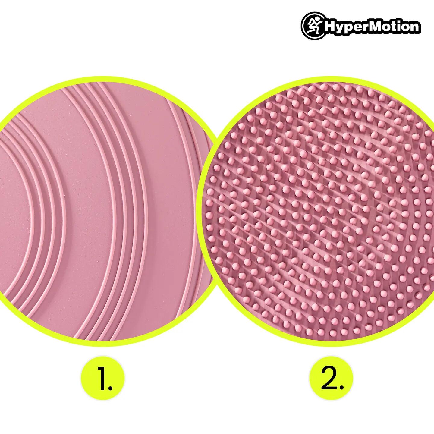 Unisex - gimnasztika - egyensúlypárna - stabilizációs, pumpával - pink 3/13