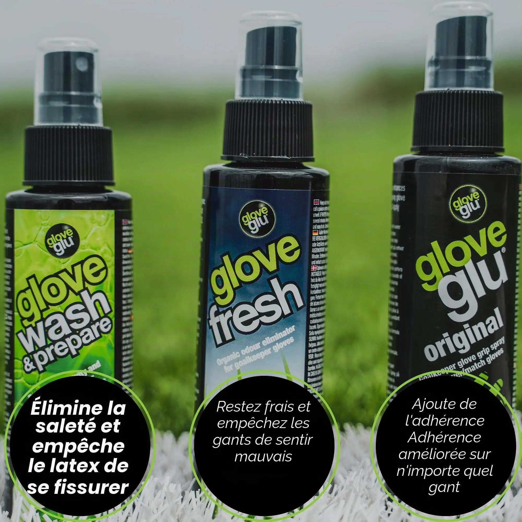 gloveglu Glove Care System Contient Un nettoyant pour Gants de Gardien de But 5/7