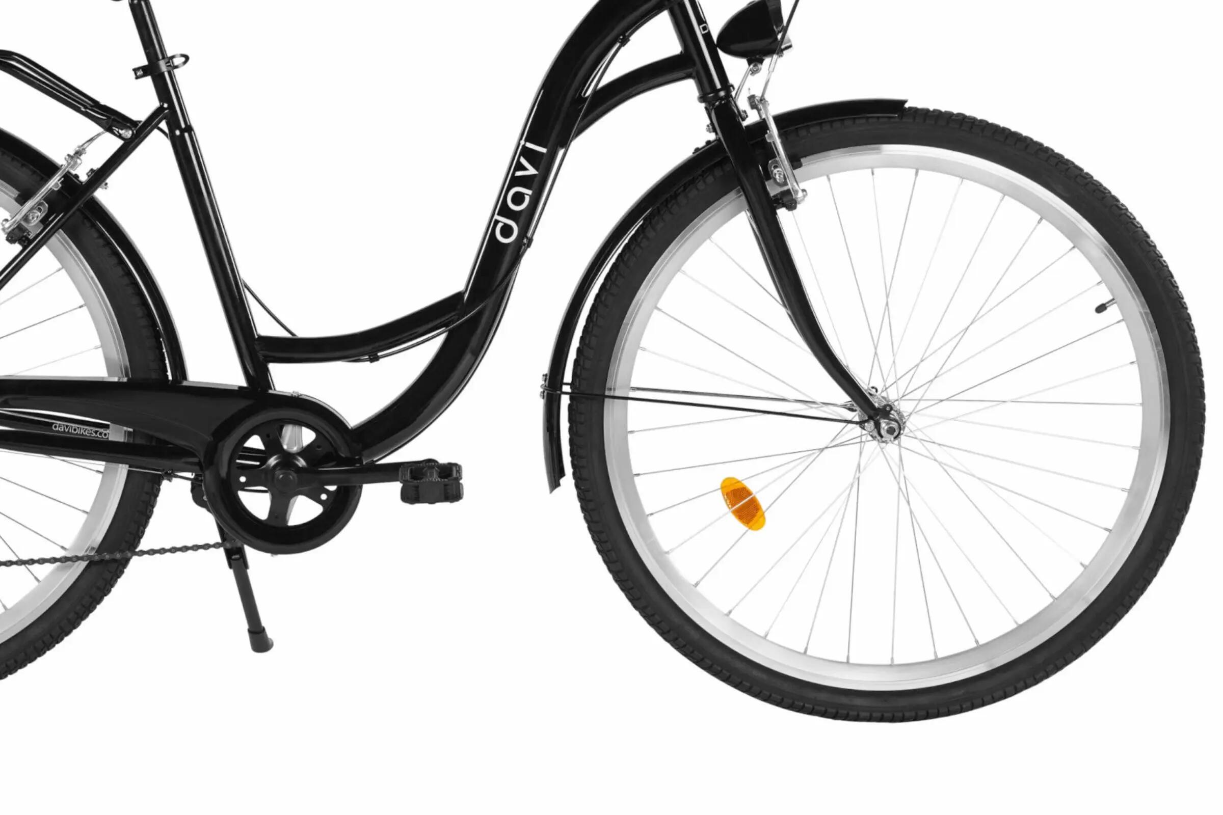 Vélo de ville homme 28" Davi Dallas shimano cadre 19" 7 vitesses 165-190 cm 3/4