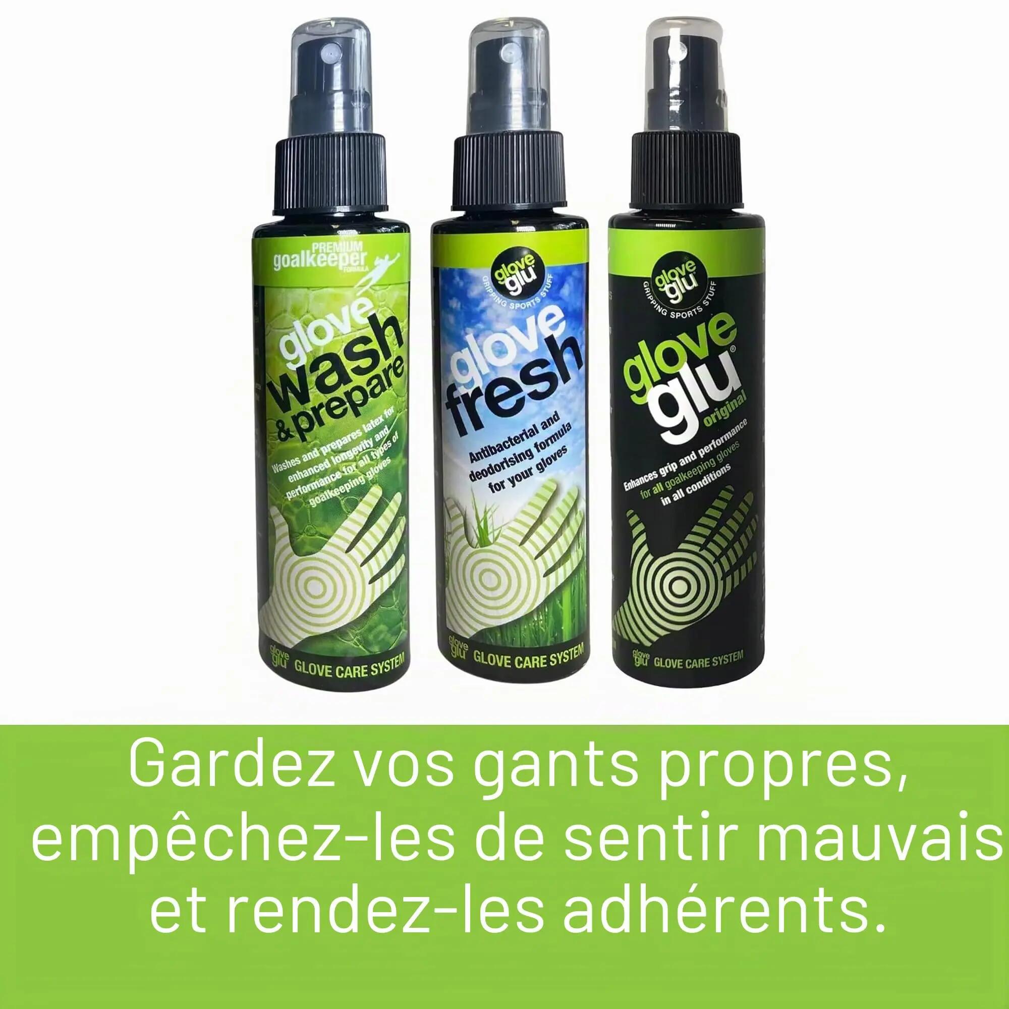 gloveglu Glove Care System Contient Un nettoyant pour Gants de Gardien de But 2/7