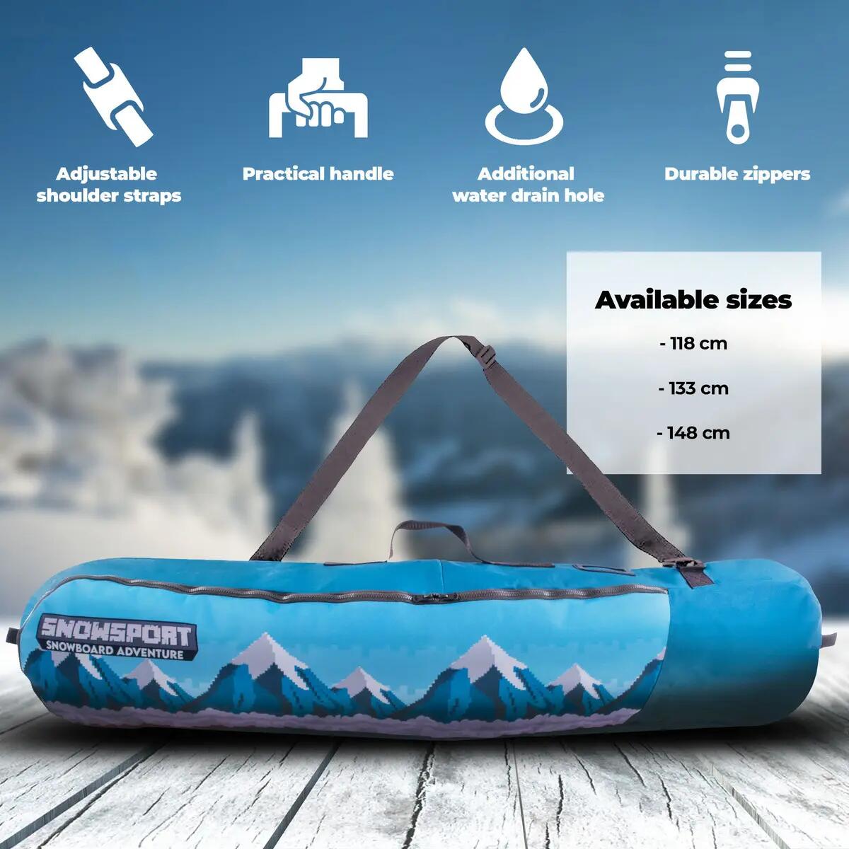 Zestaw dla dzieci Pokrowiec na Snowboard i na buty Snowsport Bag SnowCraft 6in1 3/6