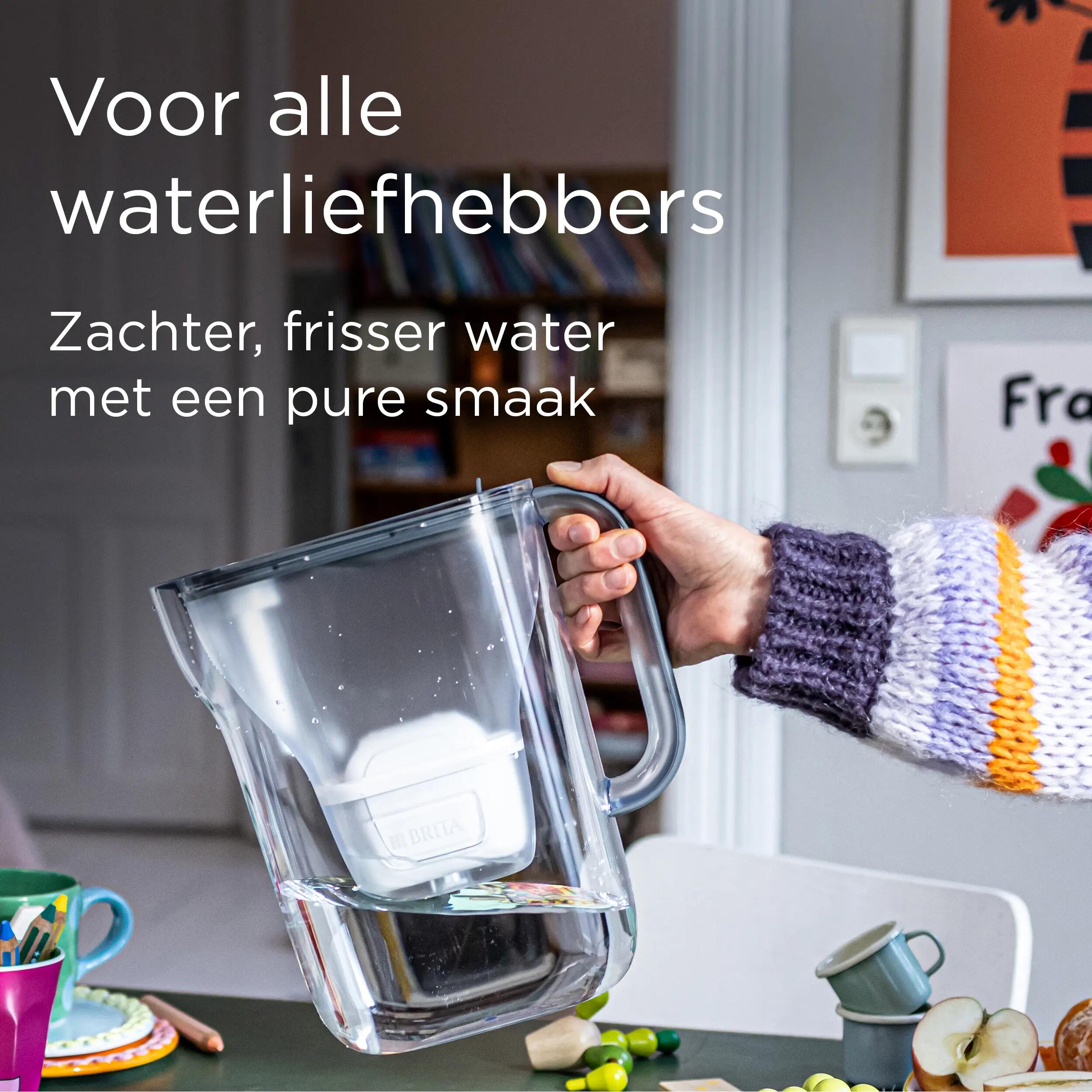 BRITA Carafe filtrante Style Essential 2,4L bleu 4/7
