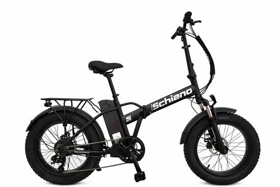 Vélo Fat Bike pliable 20 pouces, cadre en acier, 250 W, 36 V, 10,4 Ah, couleur a