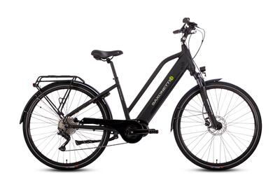Premium sport trapez e-bike 250w middenmotor 90nm, 522wh, shimano deore