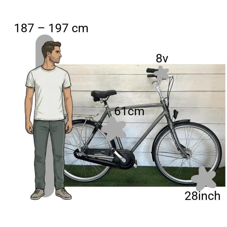 Bicicletta usata Batavus Fuego 2/4