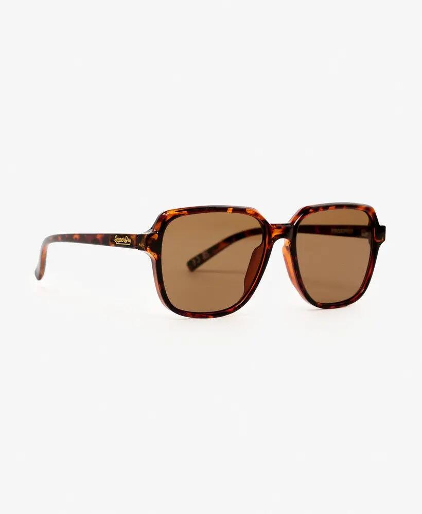 superdry occhiali da sole oversize con montatura quadrata – Tortoiseshell / 2/7