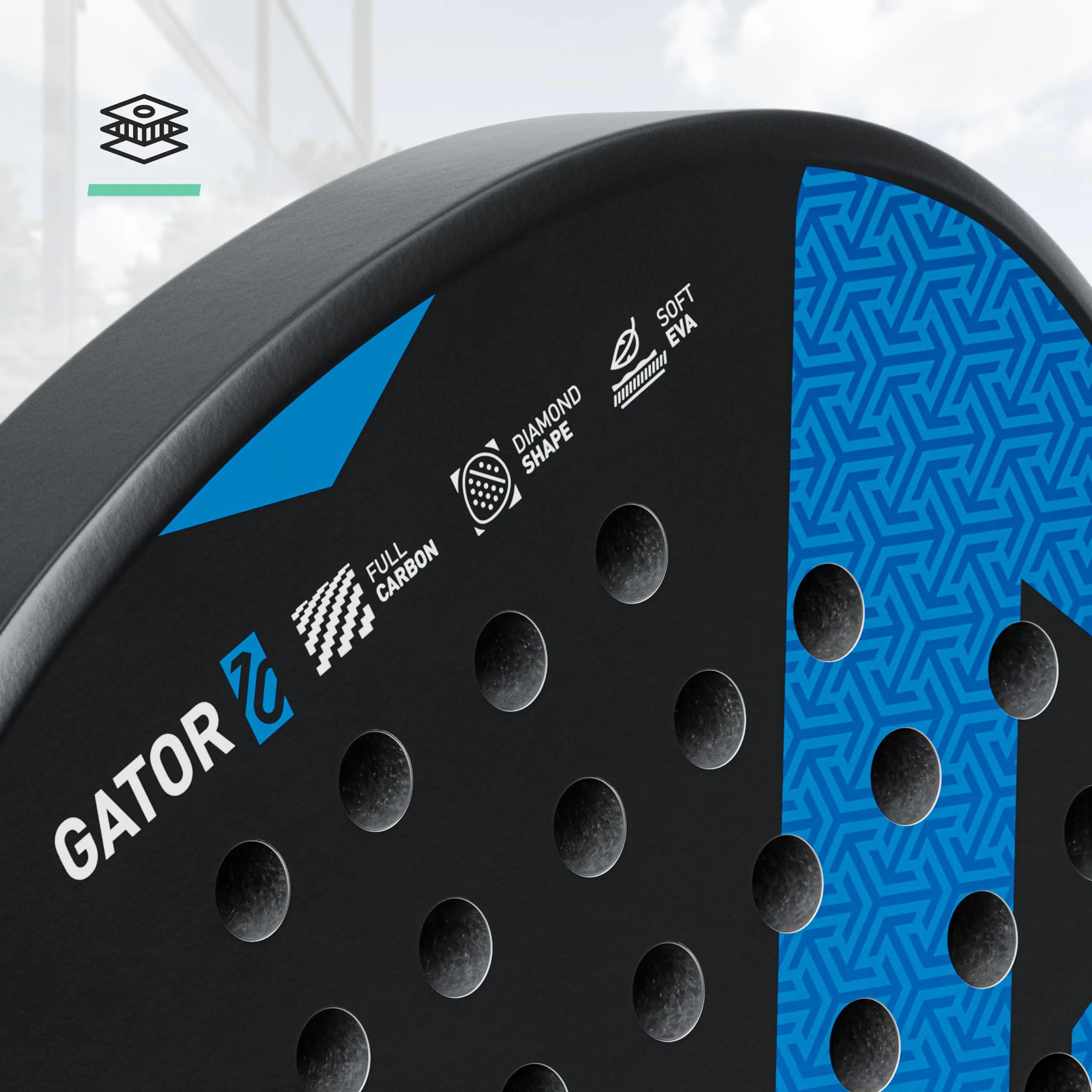 Rakieta do padla z pokrowcem, Athler Gator 10 Blue 3/7