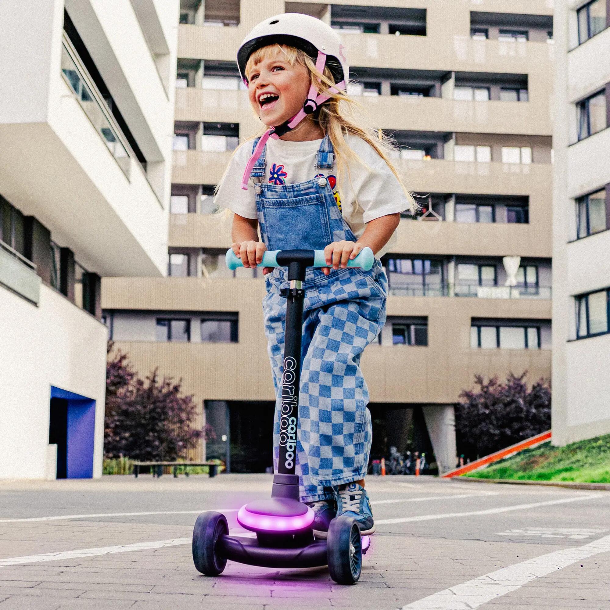 Monopattino per bambini Cariboo LEDstar 2/7