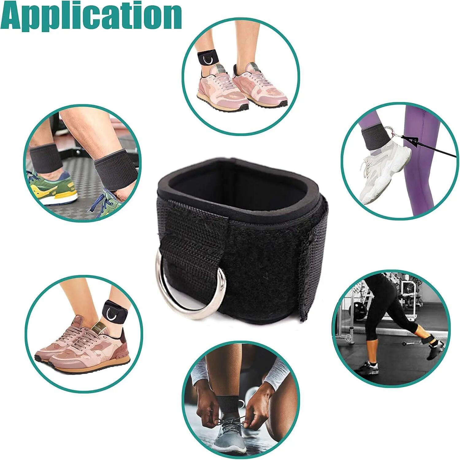 Sangles de cheville pour le fitness, sangles d'entraînement pour appareils 4/5