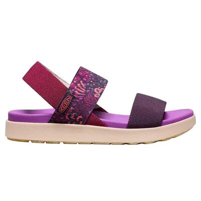 Keen elle backstrap dames sportsandalen paars instappers