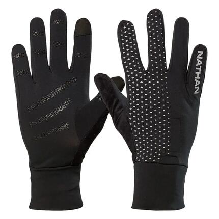 Gants réfléchissants Nathan HyperNight NOIR