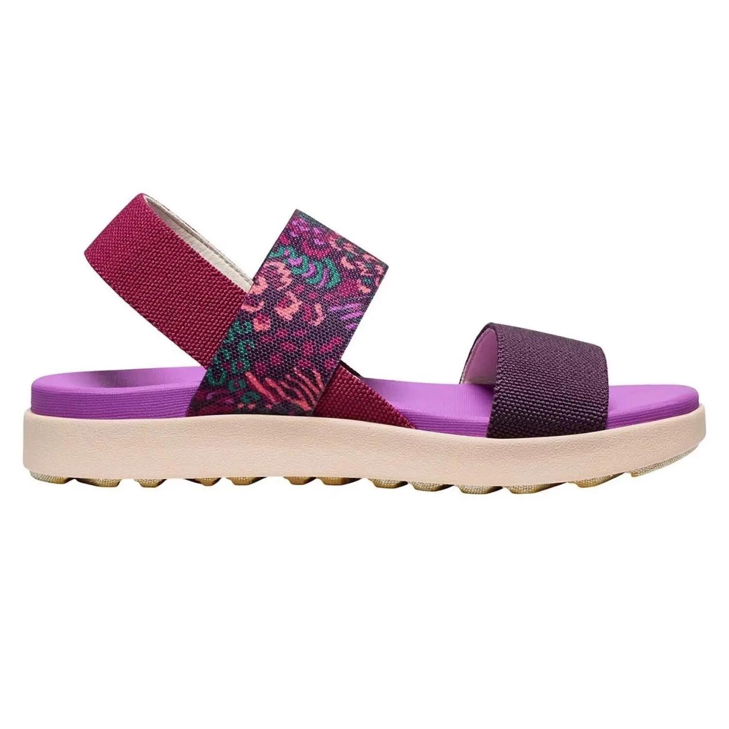 Keen Elle Backstrap Dames Sportsandalen Paars Instappers 2/7
