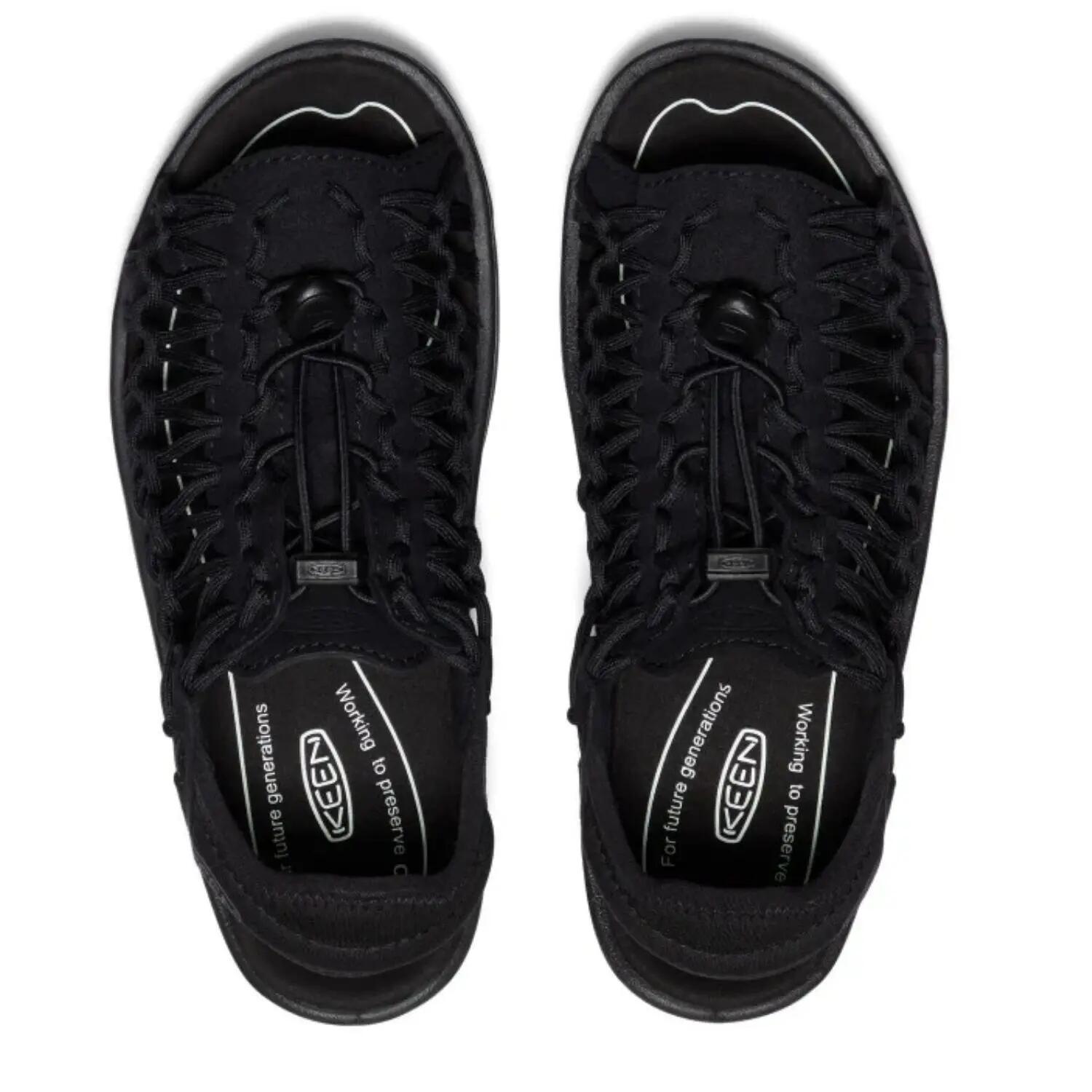 Sandalias deportivas Keen Uneek II para mujer negras urbanas para el verano 4/6