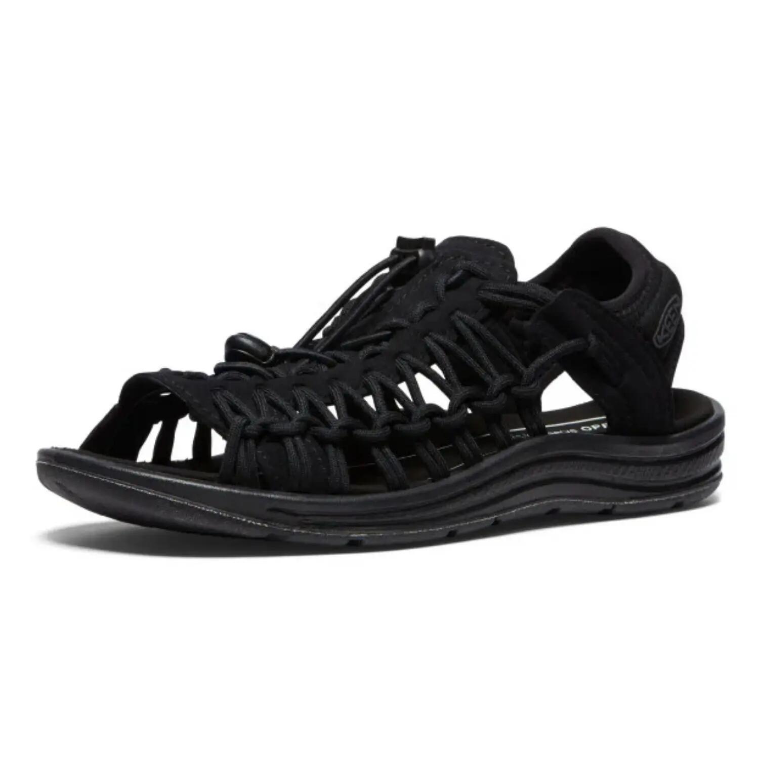 Sandalias deportivas Keen Uneek II para mujer negras urbanas para el verano 2/6