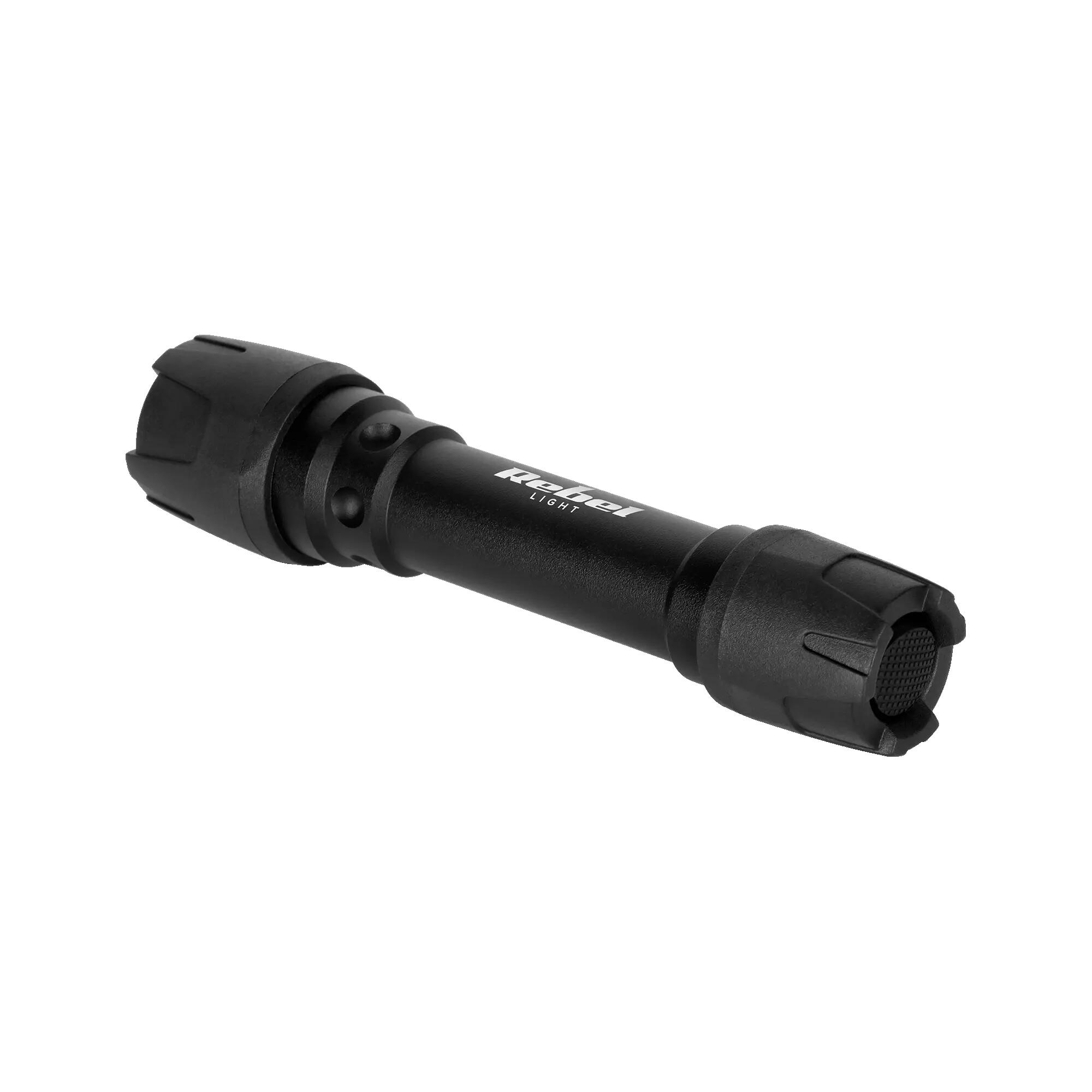 Latarka LED odporna mocna 3W 120lm IP65 2xAA Rebel 3/4