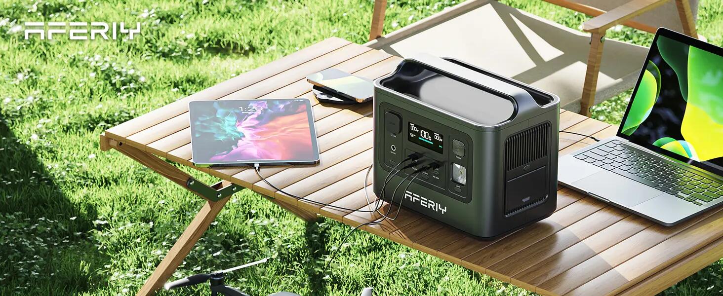 Station électrique portable -AFERIY-P010- 800W-512Wh-Charge rapide 1h 6/6