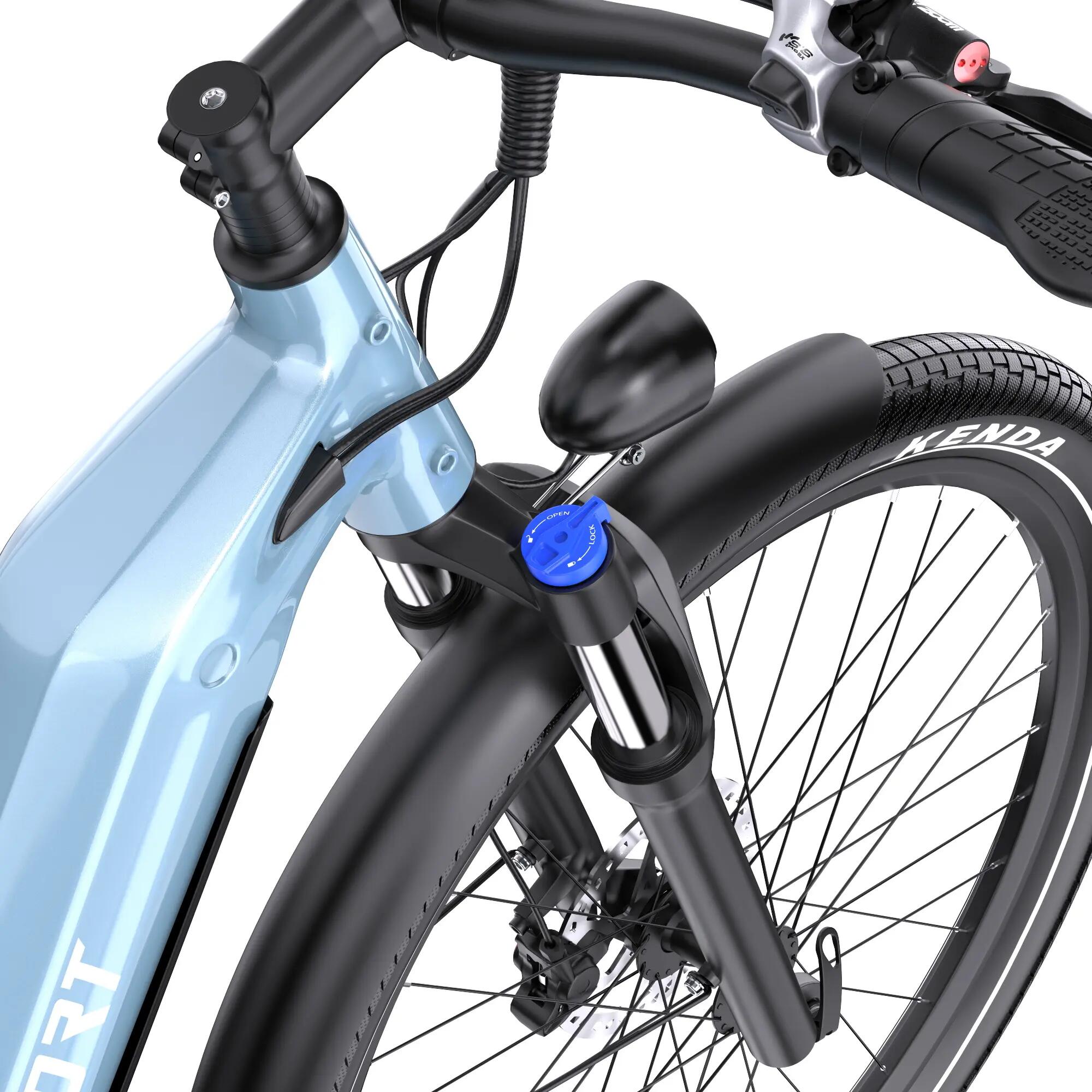 Bicicletta elettrica per adulti WT05: 27,5" × 2,25", 250W. 9/10