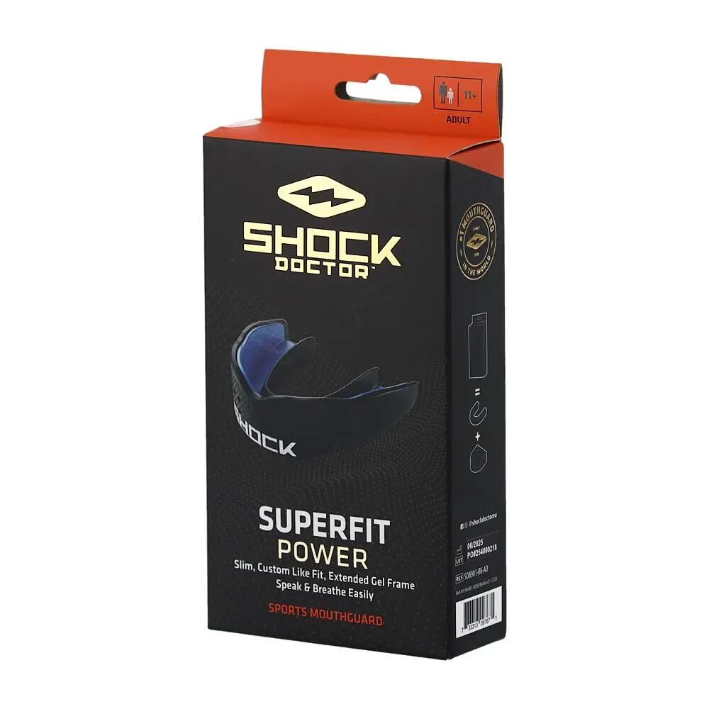 Protège dents Multisport Shock Doctor superfit Power Noir 5/5