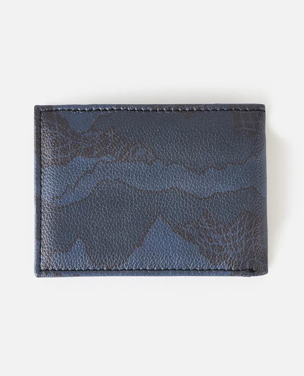 Portefeuille Homme Sessions PU Slim - Black/Navy 2/4