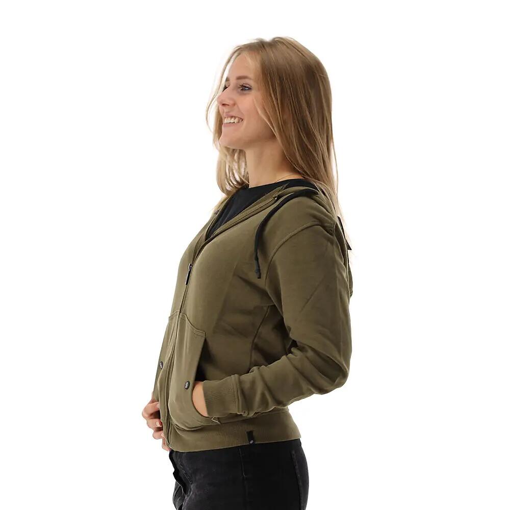 Sweatshirt à capuche full zip femme Spalding Flow 4/5