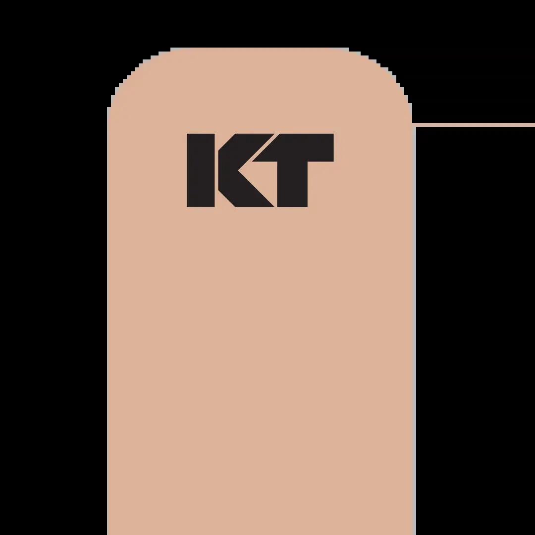 Voorgesneden katoenen kinesiologieband KT Tape Original 3/6