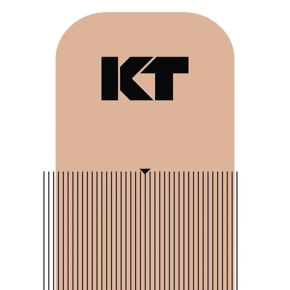 Banda de kinesiología KT Tape Tape Precut 3/5
