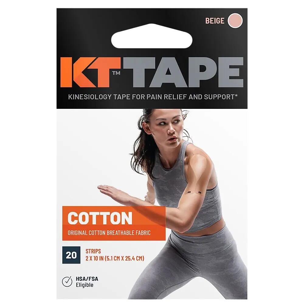 Voorgesneden katoenen kinesiologieband KT Tape Original 2/6