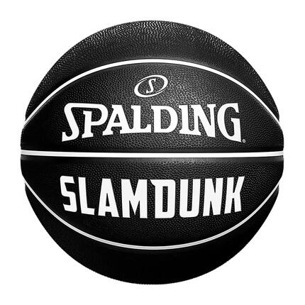 Slam Dunk Noir Blanc Caoutchouc Basketball