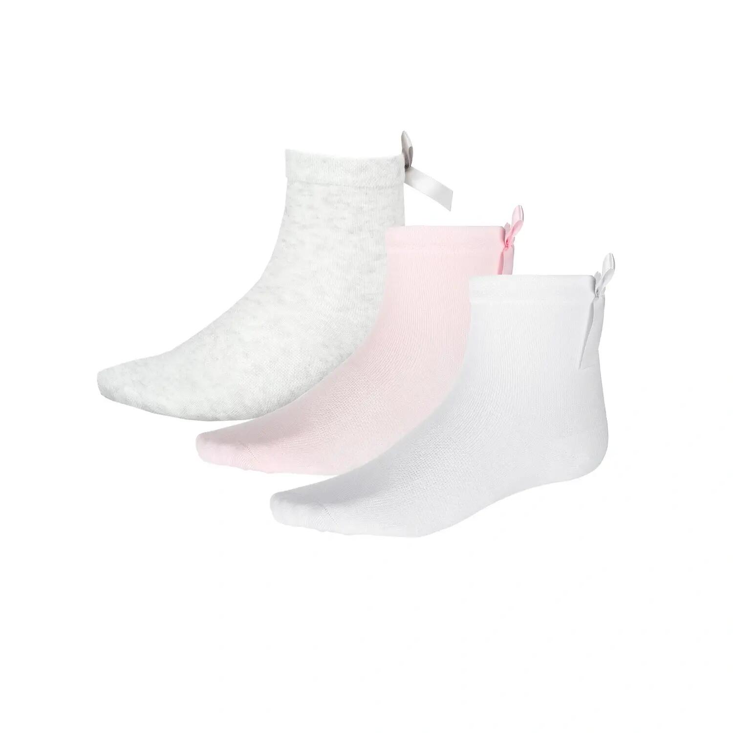 Calzini alla caviglia SKECHERS da bambina, confezione da 3 paia 1/7