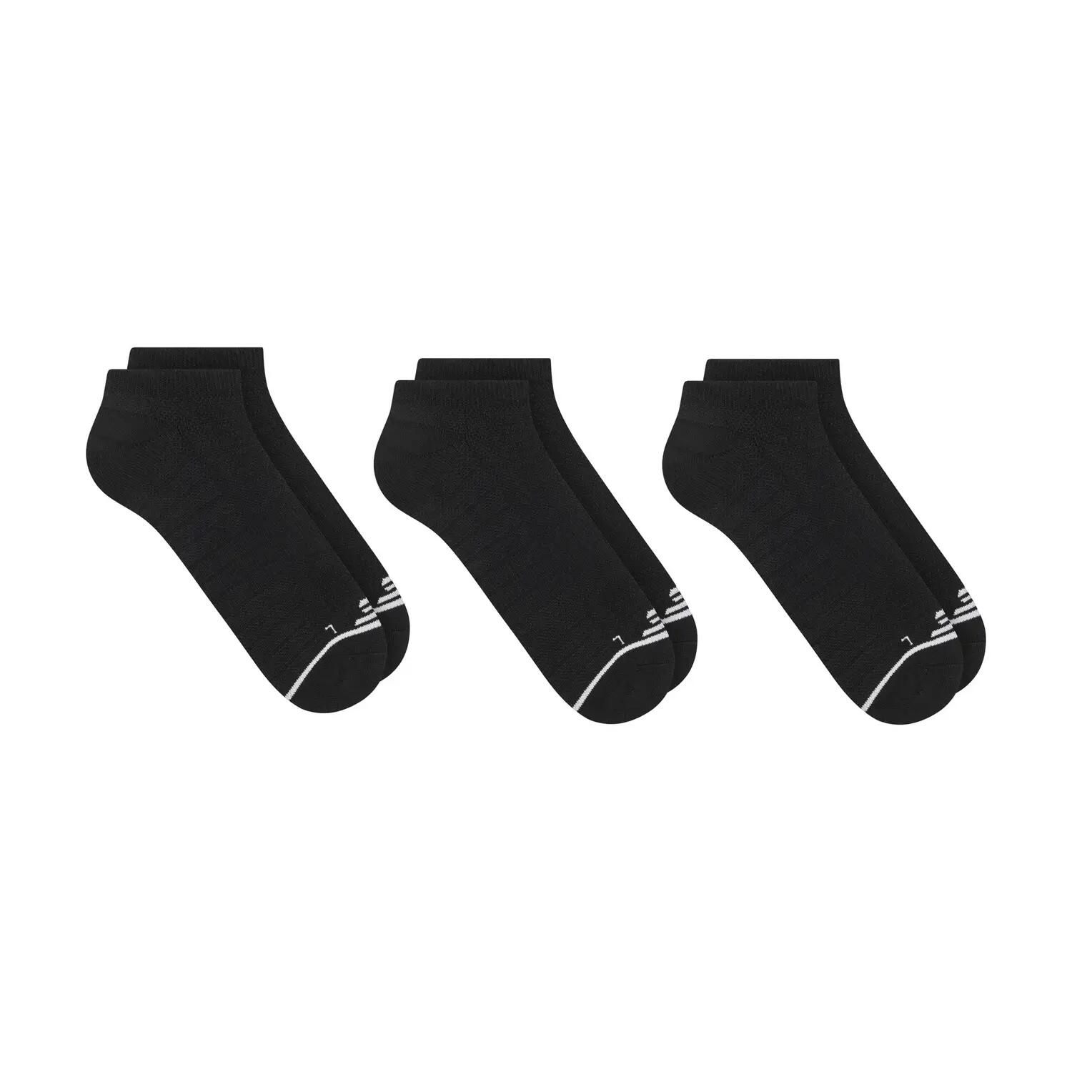Calcetines invisibles Skechers para hombre, paquete de 3 (media felpa) 4/5