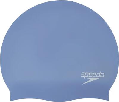 Speedo badmuts lang haar blauw