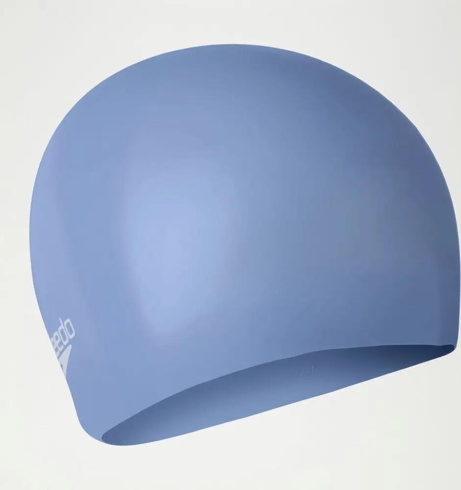 Bonnet de bain pour cheveux longs Speedo Bleu 2/4