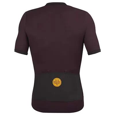 Mavic Heritage Short Sleeved Jersey Aubergine/Black 6/6
