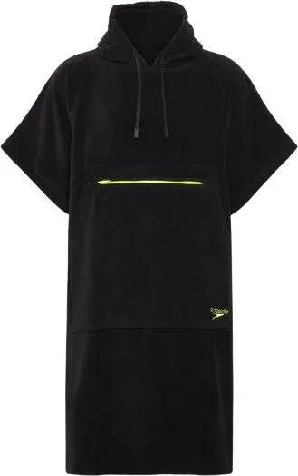 Serviette de bain Poncho Speedo Adultes Noir/Jaune