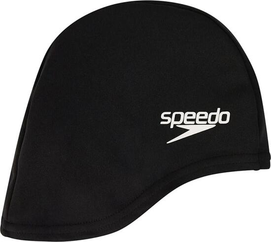 Bonnet de Natation Enfant Speedo Polyester Cap Noir