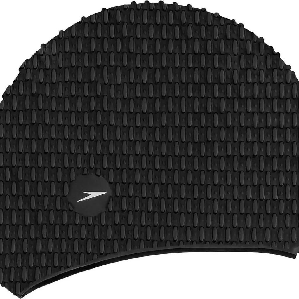 Speedo Bubble Swim Cap Black