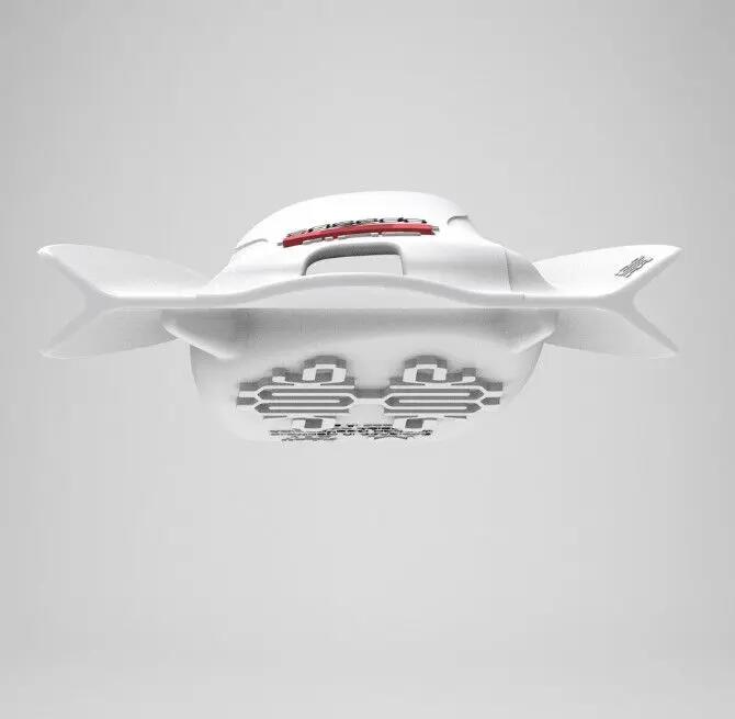 Palme Speedo DMC Elite Blanc/Rouge 4/7