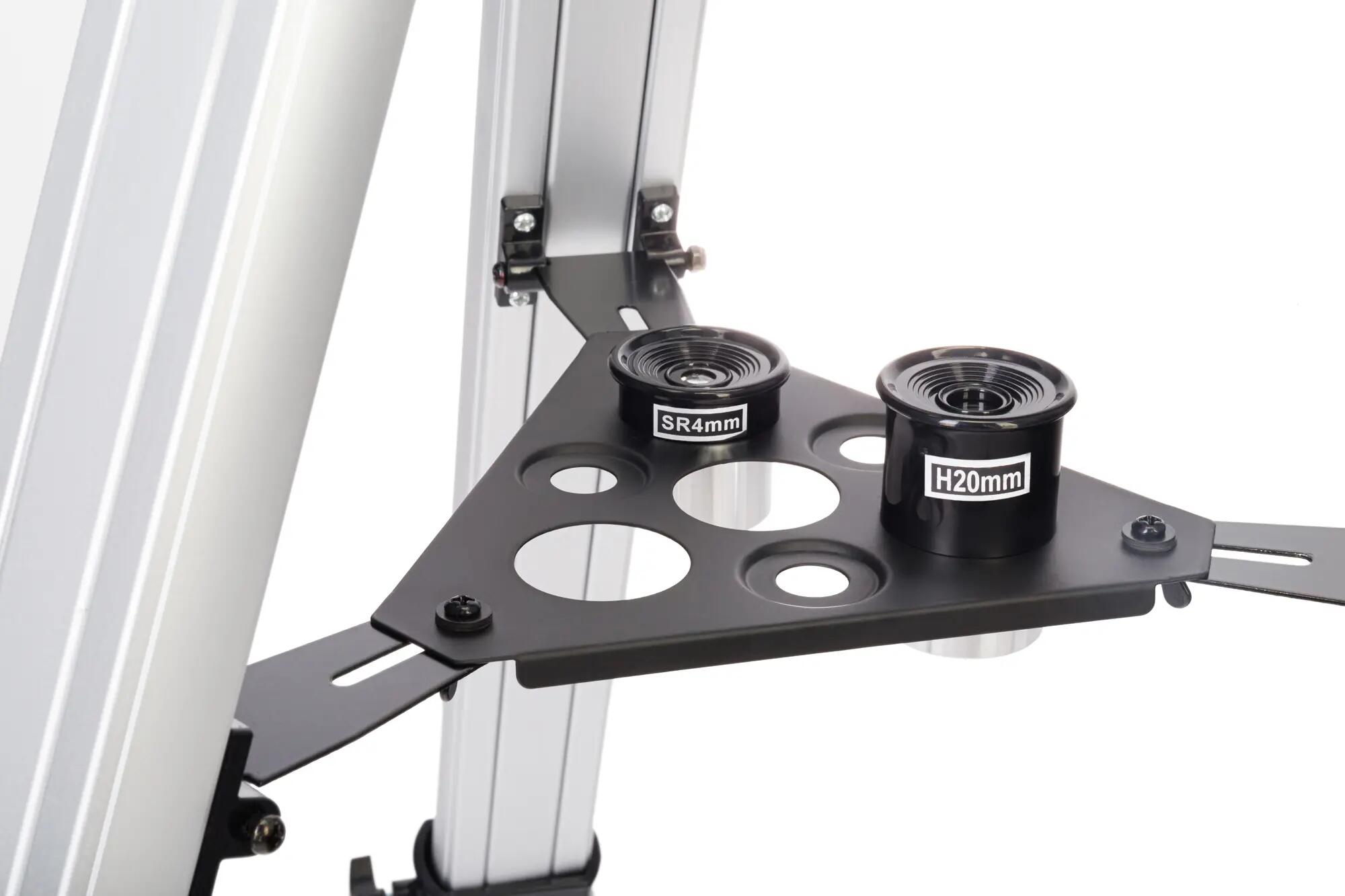 Telescopio Levenhuk Discovery Spark 707 AZ con libro in inglese 12/14