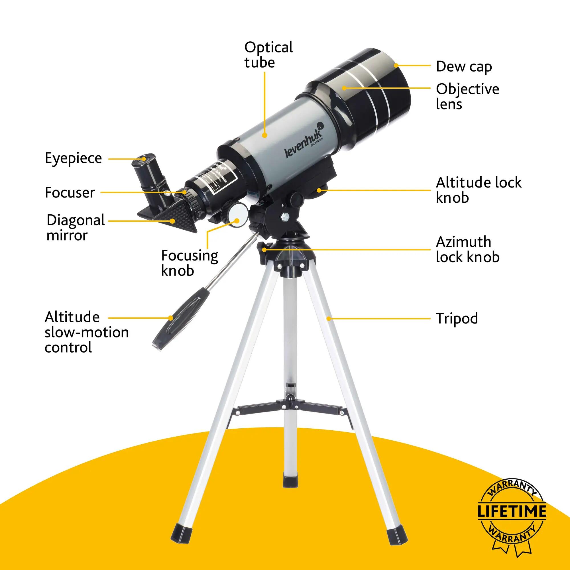Telescopio Levenhuk Blitz 70s BASE 11/11