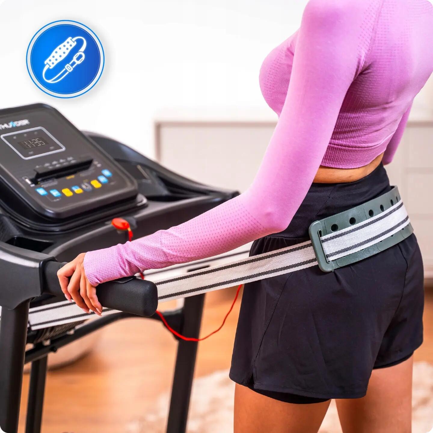 Tapis roulant elettrico pieghevole THUNDER G8000-D massaggiante 12,8 km/h 11/14