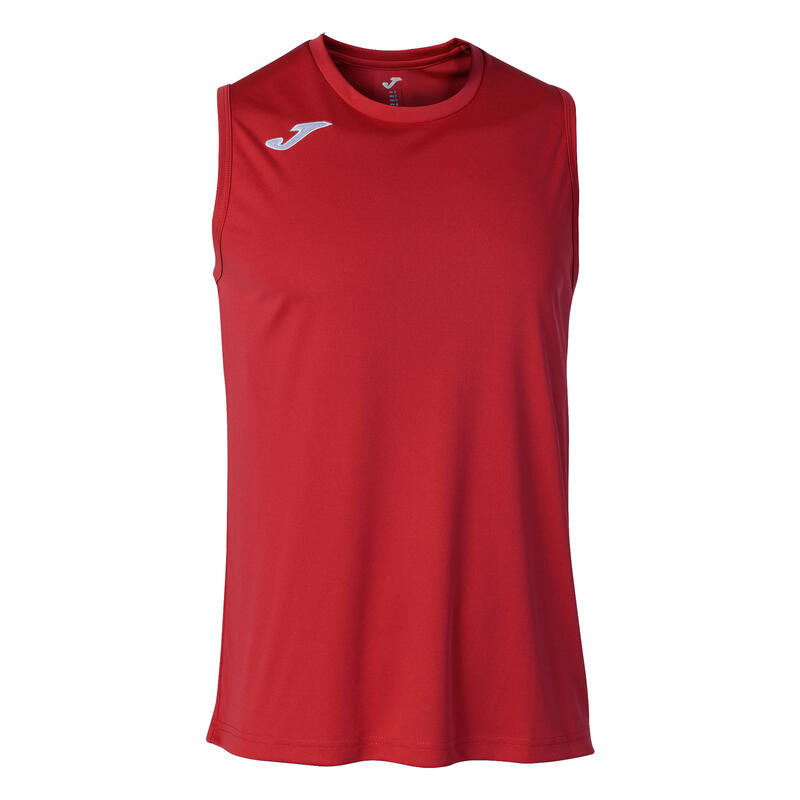 Camiseta sin mangas baloncesto Hombre Joma Combi basket rojo