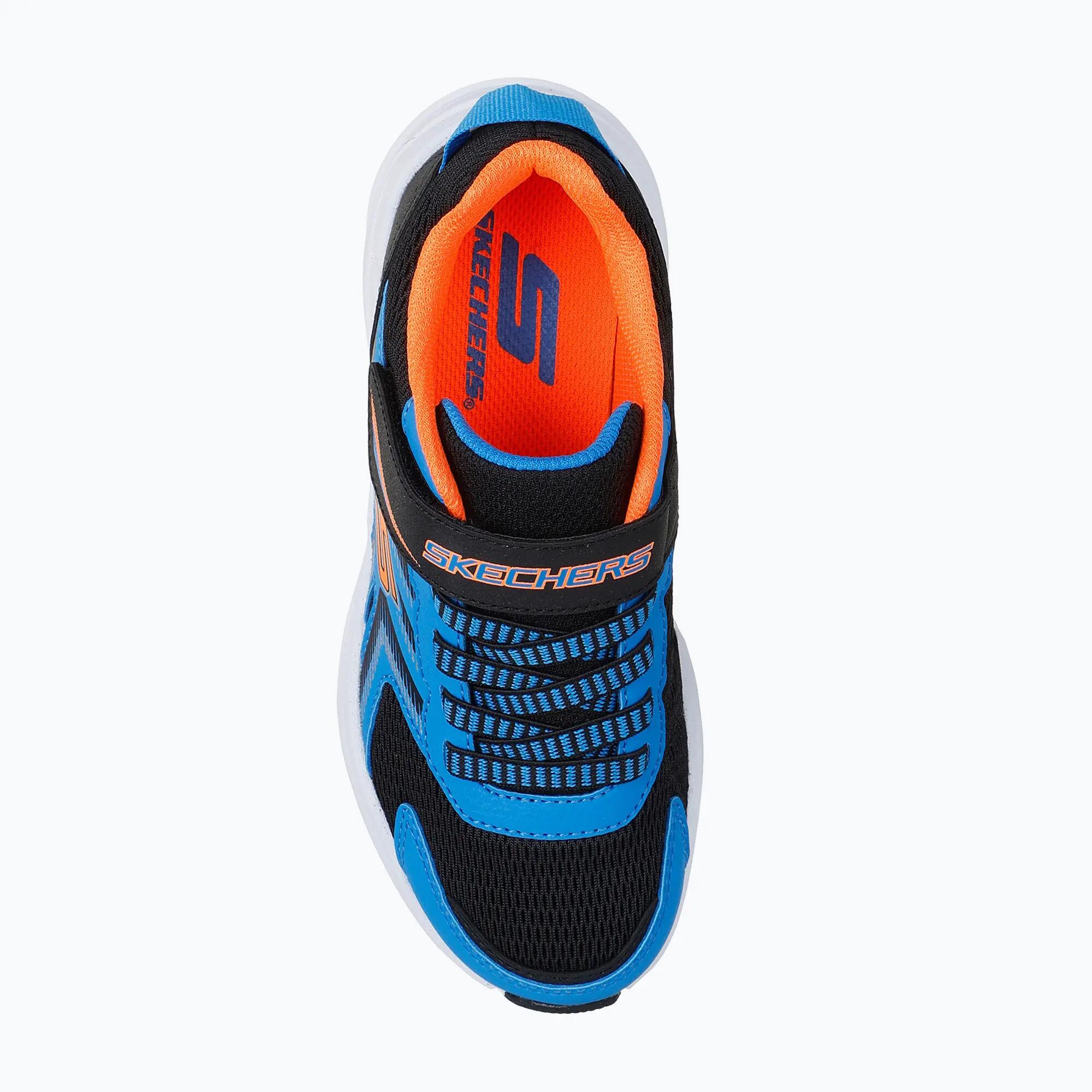 Skechers Microspec Tread Niño Negro Azul Naranja 404115L-BBOR 6/7