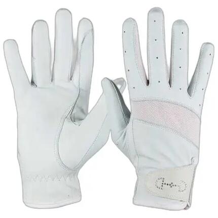 Gants d'équitation en cuir et en mesh femme Horze